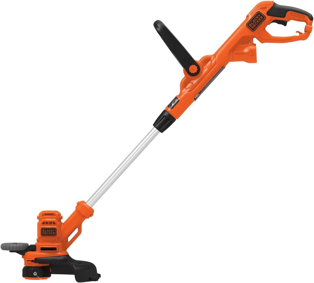 BLACK+DECKER Weed Wacker with Auto Feed, 14-Inch 2 in 1 String Trimmer Lawn Edger, Powerful 6.5-Amp Lightweight Electric Weed Eater (BESTA510)