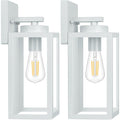 BesLowe Outdoor Wall Light Fixtures, Modern Black Exterior Wall Lanterns