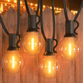 GPATIO Outdoor String Lights, 100FT G40 Bulbs Shatterproof Patio Lights, Waterproof Dimmable Hanging Outdoor Lights, Connectable LED Outside Lights for Backyard Yard Gazebo Porch Party
